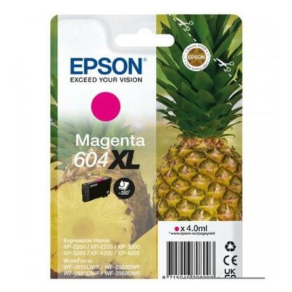 Αυθεντικό Φυσίγγιο μελάνης Epson XP-2200 WF-2910DWF 604XL Mατζέντα (x10)