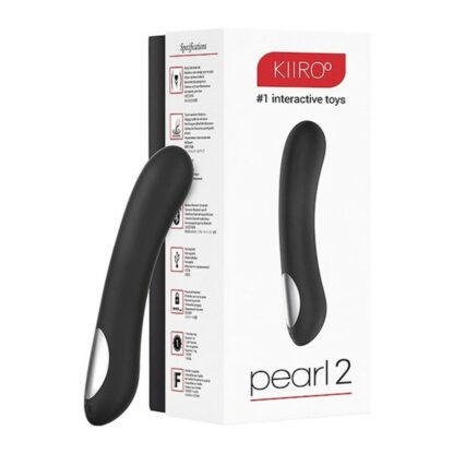 Δονητής σημείου G Kiiroo Teledildonic Pearl Μαύρο