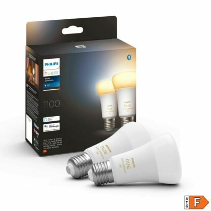 Έξυπνη Λάμπα Philips Pack de 2 E27 Λευκό F E27 (2200K) (6500 K)