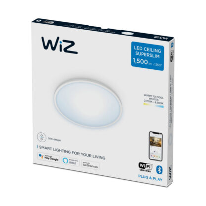 Φωτιστικό Οροφής Philips Wiz 16 W 29,2 x 2,3 cm Λευκό Πολύχρωμο (2700 K) (6500 K)