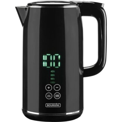 Βραστήρας Bourgini 235011 KETTLE 2200 W Μαύρο 1,7 L