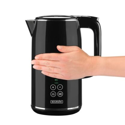 Βραστήρας Bourgini 235011 KETTLE 2200 W Μαύρο 1,7 L