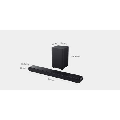 Σύστημα Ηχείων Soundbar TCL S643WE Μαύρο 240 W