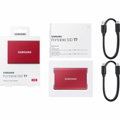 Εξωτερικός Σκληρός Δίσκος Samsung Portable SSD T7 2 TB SSD