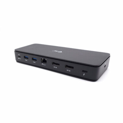 USB Hub i-Tec TB4DUALDPDOCKPDPRO Μαύρο