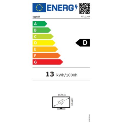 Οθόνη iggual MTL236A 23,6" FHD LED Full HD 23"