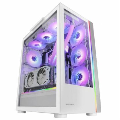 Κουτί Μέσος Πύργος ATX Mars Gaming MCULTRA XXL Premium RGB Λευκό