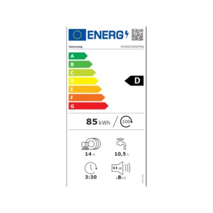 Πλυντήριο πιάτων Samsung DW60CG550FWQET 60 cm