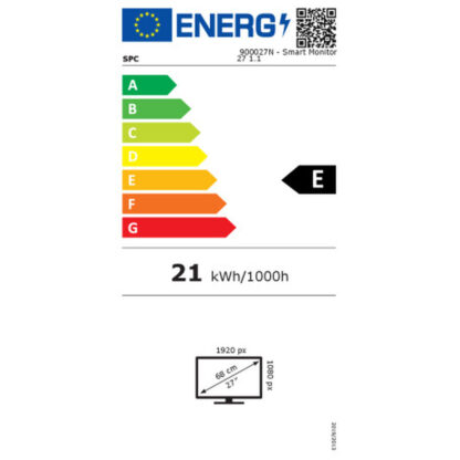 Οθόνη SPC 900027N 4K Ultra HD 27" 60 Hz