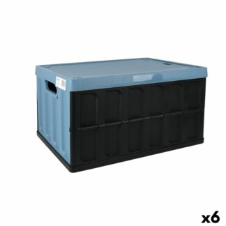 Κουτί αποθήκευσης με Καπάκι Tontarelli Linea box 80 L 59 x 39 x 48 cm (x6)