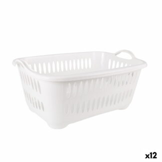 Καλάθι για τα Ρούχα Stefanplast Elegance Μπεζ Πλαστική ύλη 50 L 36,5 x 54,5 x 38 cm (x6)