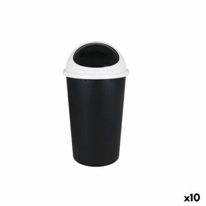 Κάδος Απορριμμάτων Tontarelli Small hoop (x10) Λευκό 25 L