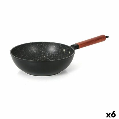 Τηγάνι Wok Quttin Doha Σφυρηλατημένο Αλουμίνιο 47 x 24 x 8 cm (x6)