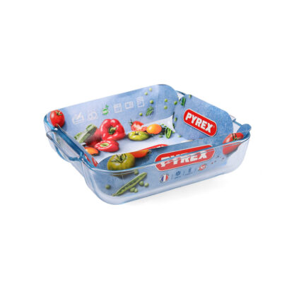 Ταψί Pyrex Classic Τετράγωνο Διαφανές Γυαλί 25 x 22 x 6 cm (x6)