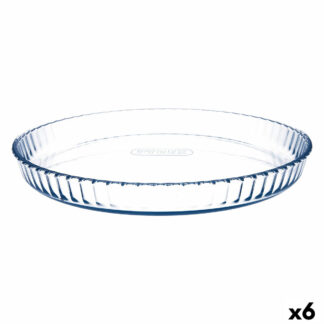 Πιάτο ψησίματος Pyrex Classic Vidrio Διαφανές Γυαλί Οβάλ 30 x 21 x 7 cm (4 Μονάδες)