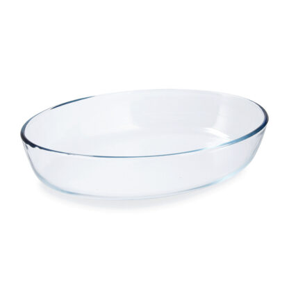 Πιάτο ψησίματος Pyrex Classic Vidrio Διαφανές Γυαλί Οβάλ 30 x 21 x 7 cm (4 Μονάδες)