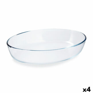 Πιάτο ψησίματος Pyrex Classic Vidrio Διαφανές Γυαλί Ορθογώνιο 40 x 27 x 6 cm (x6)