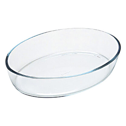 Πιάτο ψησίματος Pyrex Classic Vidrio Διαφανές Γυαλί Οβάλ 35 x 24 x 7 cm (x6)