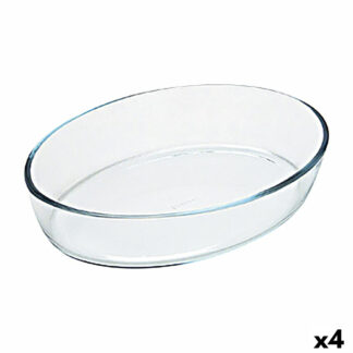 Πιάτο ψησίματος Pyrex Classic Vidrio Διαφανές Γυαλί Ορθογώνιο 35 x 23 x 6 cm (x6)