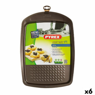 Φόρμα για τον Φούρνο Pyrex Classic Vidrio Ορθογώνιο Διαφανές 32 x 12 x 8 cm (4 Μονάδες)