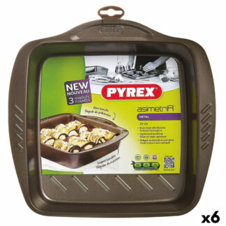 Φόρμα για τον Φούρνο Pyrex Classic Στρόγγυλο Διαφανές 27 x 27 x 6 cm (x6)