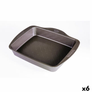 Πιάτο ψησίματος Pyrex Asimetria Ορθογώνιο Μέταλλο 30 x 24 cm (x6)