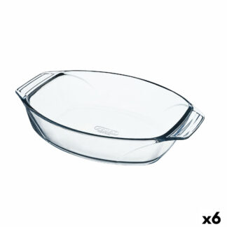 Πιάτο ψησίματος Pyrex Irresistible Διαφανές Γυαλί Ορθογώνιο 35 x 23,1 x 6,5 cm (x6)