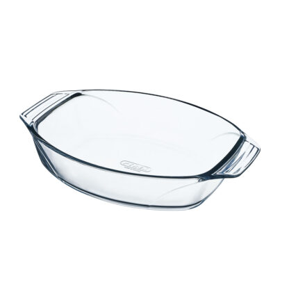 Πιάτο ψησίματος Pyrex Irresistible Διαφανές Γυαλί Οβάλ 39,5 x 27,5 x 7 cm (4 Μονάδες)