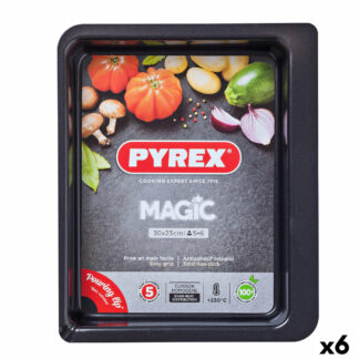 Πιάτο ψησίματος Pyrex Irresistible Διαφανές Γυαλί Οβάλ 39,5 x 27,5 x 7 cm (4 Μονάδες)