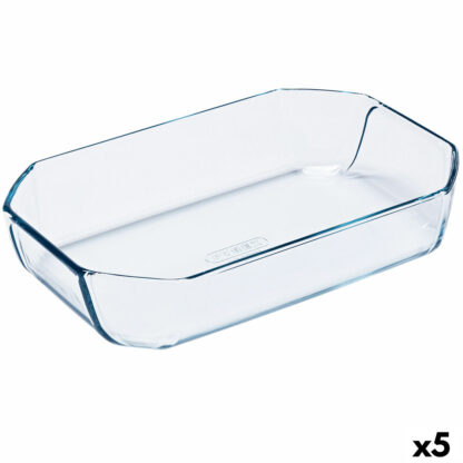 Πιάτο ψησίματος Pyrex Inspiration Διαφανές Γυαλί Ορθογώνιο 30 x 20 x 6,45 cm (5 Μονάδες)