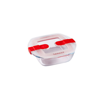 Ερμητικό Κουτί Γεύματος Pyrex Cook & Heat 15 x 12 x 4 cm 350 ml Διαφανές Γυαλί (x6)