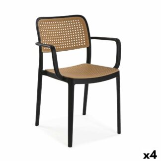 Καρέκλα Versa Venus Λευκό 58 x 81,5 x 55 cm (4 Μονάδες)