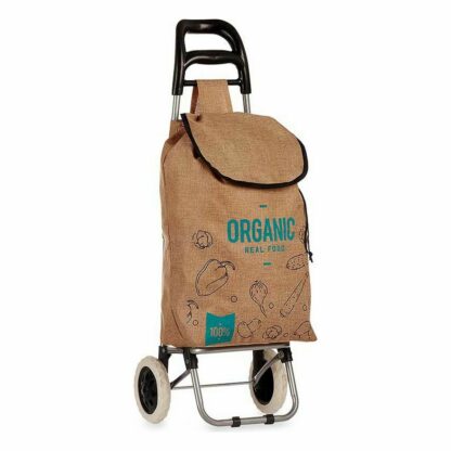 Καροτσάκι Αγορών Organic Καφέ 3,3 L 36 x 95 x 35 cm (x10)