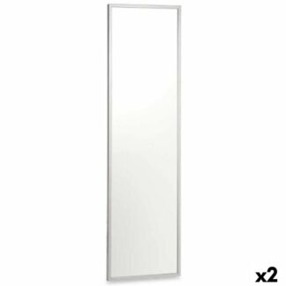 Τοίχο καθρέφτη 60 x 80 cm Ξύλο MDF Μπλε (x2)