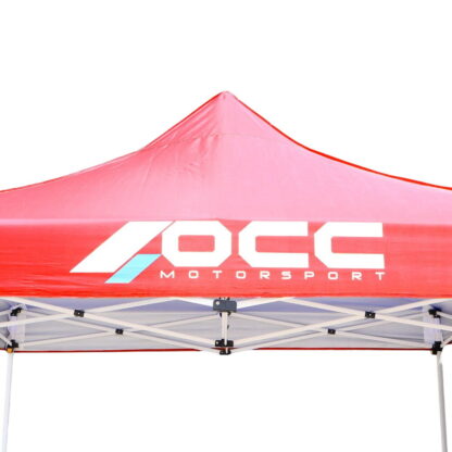 Σκηνή OCC Motorsport OCCCARP02 Racing Κόκκινο πολυεστέρας 420D Oxford 3 x 3 m