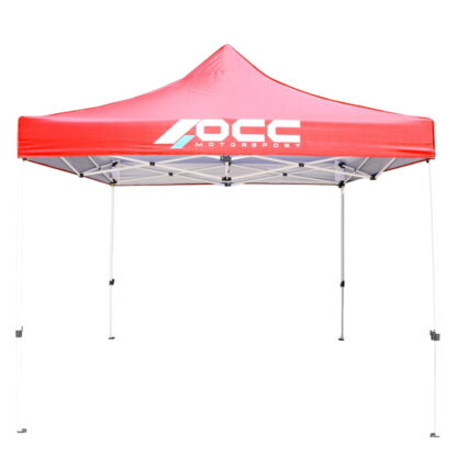 Σκηνή OCC Motorsport OCCCARP02 Racing Κόκκινο πολυεστέρας 420D Oxford 3 x 3 m