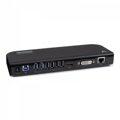 USB Hub V7 UDDS2 Μαύρο 100 W