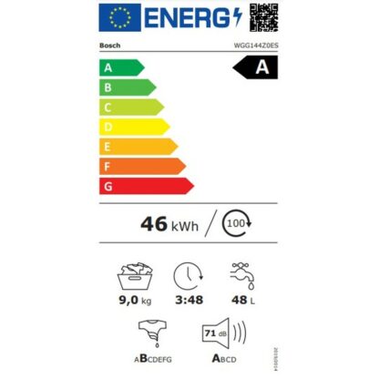 Πλυντήριο ρούχων BOSCH WGG144Z0ES 60 cm 1400 rpm 9 kg