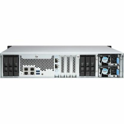 Αποθήκευση Δικτύου Qnap TS-H1886XU-RP-R2-D1622-32G Μαύρο 32GB DDR4 SDRAM