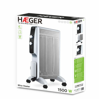 Haeger MH-15W.006A electric space heater - Θερμάστρα Λευκό 1500 W