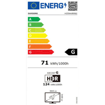 Τηλεόραση Samsung HG50AU800EEXEN 4K Ultra HD 50" LED HDR