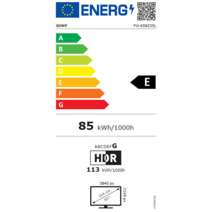 Οθόνη Videowall Sony FW-65BZ35L 65" 4K Ultra HD 60 Hz