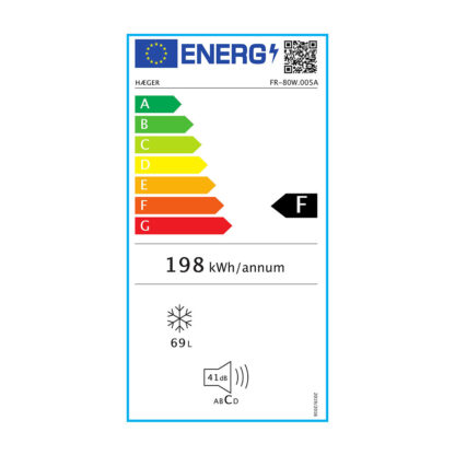 Ψύκτης Haeger FR-80W.005A 80 L