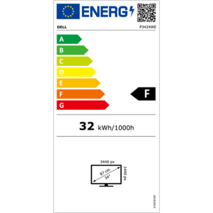 Οθόνη Dell P3424WE 34" LED IPS