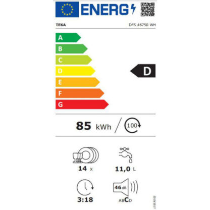 Πλυντήριο πιάτων Teka DFS 46750 60 cm