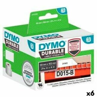 Πλαστικοποιημένη Ταινία για Στυλό Dymo 32500 Ανοξείδωτο ατσάλι Rhino™ 12 mm (x10)