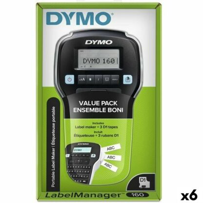 Ηλεκτρικός Εκτυπωτής Ετικετών Dymo LM160 Μαύρο 1,2 mm x6