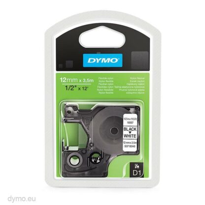 Θερμική ταινία μεταφοράς Dymo Λευκό Μαύρο 12 x 3,5 mm (5 Μονάδες)