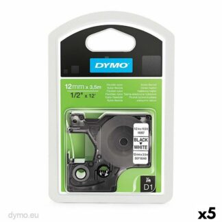 Θερμική ταινία μεταφοράς Dymo XTL 54 mm Λευκό Μαύρο (3 Μονάδες)