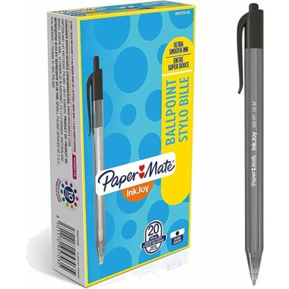 Μολύβι Paper Mate Inkjoy 20 Τεμάχια Μαύρο 1 mm (36 Μονάδες)